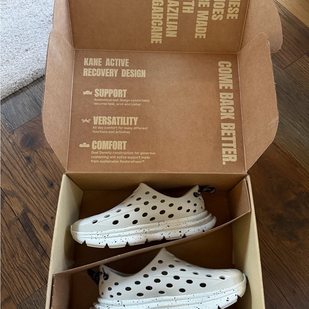 Kanes recovery shoes